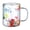 250ml B, variant on Ruanlalo Double Wall Glass Coffee Mug with Handle Colorful Petal Design Tumbler Creative Insulated Cup for Hot Cold Beverages Cappuccino Latte Espresso