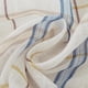 thumbnail image 3 of Cortinas de gasa con estampado de cuadros elegantes para privacidad de ventanas Azul 137x61cm, 3 of 9