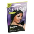 thumbnail image 2 of Evolve Handmade Rayon Hair Net, Black, 2 of 5