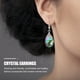 thumbnail image 4 of BRIGHTFUFU 12 pares de aretes de cristal chic oreja cuelga la oreja colgante mujer oreja joyerías, 4 of 8