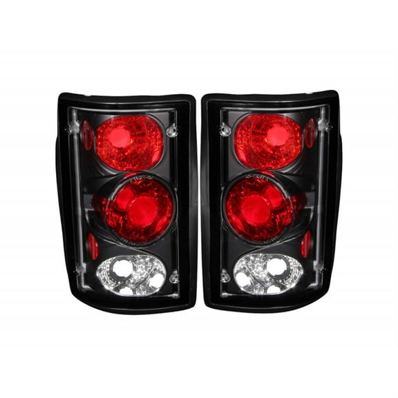 ANZO USA 211051 95-03 ECONOLINE/00-05 EXCURSION TAIL LIGHTS BLACK Fits select: 1995-2006 FORD ECONOLINE, 2000-2005 FORD EXCURSION