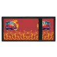 thumbnail image 4 of Chririnla Fire Truck Flame Decoration Kids Trifold Wallet, Polyester Little Boys Wallets for Outdoor, Slim Easy Access Trifold Card Wallet, 4 of 7