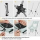 thumbnail image 5 of Silla de Camping Plegable KingCamp Gris Respaldo Alto Apoyo 330lbs, 5 of 5