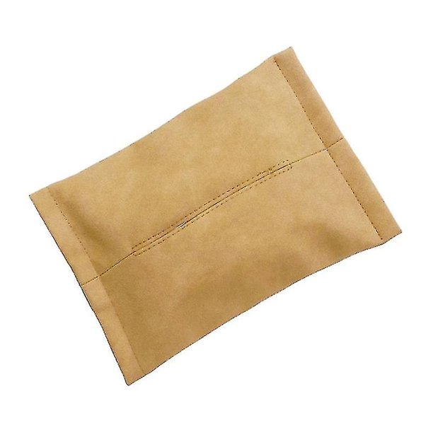 Dispensador de Caja de Almacenamiento de Servilletas YONGSHENG para Coche 25,5 x 17,5 cm Color Beige