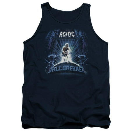 AC/DC Hard Rock Band Music Group Ballbreaker Album Cover Adult Tank Top (Best Ac Dc Cover Band)