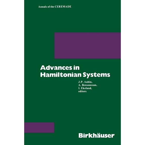 Advances in Hamiltonian Systems