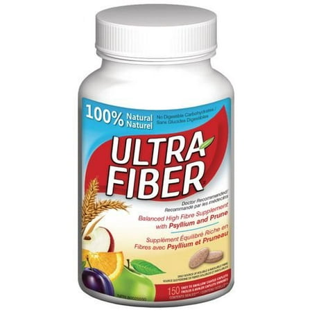 Ultra Fiber Balanced High Fibre Supplement, 150 Caplets