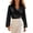 Black, variant on Women's Satin Cowl Neck Blouse Long Sleeve Glossy Silky Draped Collar Loose Fit Dressy Chic office Work Elegant Business Casual Shirts Tops Yellow
