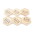 thumbnail image 2 of Magnetic Medal Display Stand Honeycomb Wooden Medal Holder, 2 of 7