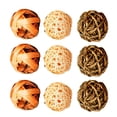 thumbnail image 2 of Bolas de Hierba para Masticar Conejo Colco Juguetes Molares de Conejo 9 Piezas, 2 of 8