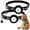 Black, variant on IC ICLOVER 2 Pack Breakaway Airtag Cat Collar, Reflective Kitten Strap with Air Tag Case and Bell for Cat Kitten and Extra Small Dog, Black