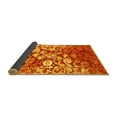 thumbnail image 2 of Ahgly Company Indoor Square Abstract Yellow Contemporary Area Rugs, 6' Square, 2 of 4