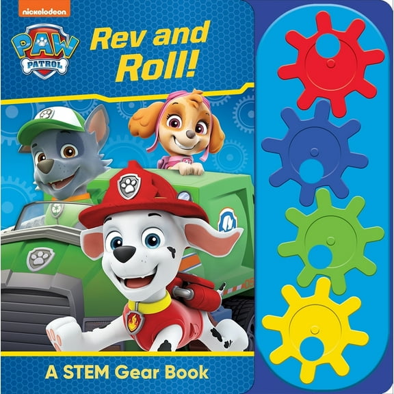 Pre-Owned Nickelodeon Paw Patrol: REV and Roll! a Stem Gear Sound Book [With Battery] (Board book) 1503756653 9781503756656