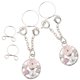 thumbnail image 1 of 2 Piezas Imitación Perla Hoja Ajuste de Acero Inoxidable Bucle No Piercing Clip Sunnimix Nipplering de acero inoxidable, 1 of 8