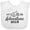 AA-White, variant on Inktastic Let the Adventure Begin with Camping Tent and Mountains Boys or Girls Baby Bib