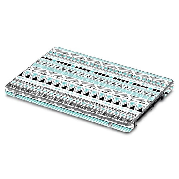 MightySkins SA850EV-Turquoise Tribal Skin for Samsung 850 & 860 Evo 2.5 in. SSD - Turquoise Tribal