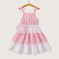 thumbnail image 6 of HCNTES Girls Toddler Children Summer Floral Dress Puff Sleeve Casual Sundress for Little Kids Big Kids 6-12M 12-24M 3T 4T 5T 6T 7T 8T 9T 10T(6-7 Years,L04-Red), 6 of 9