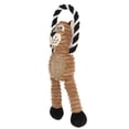 thumbnail image 2 of Juguete de peluche para perros, cuerda trenzada, limpieza de dientes, juguetes chirriantes para perros y cachorros, 2 of 8