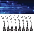 thumbnail image 1 of Fuel  Connector Wire Harness, 8pcs Fuel  Connector Wiring Plugs Clips Cut Splice Style EV1 8 For  EV1, 1 of 8