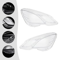 For 2009-2013 Mercedes-Benz W212 E350 E500 E63 Headlight Lens Cover, Headlight Lampshade, Headlight Cover Front Left Right Side