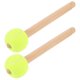 thumbnail image 4 of Green Drum Mallet with Comfortable Wooden Handle and Felt Head for Performance 2pcs, 4 of 5