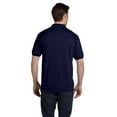 thumbnail image 3 of Mens 50/50 ComfortBlend EcoSmart Jersey Knit Polo 054 (5 PACK), 3 of 3
