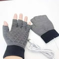 thumbnail image 5 of Gants Mitaines Hiver USB Chauffés Gants Chauds Chauffés Mains Randonnée Conduite Course Cyclisme Gants Mitaines, 5 of 5