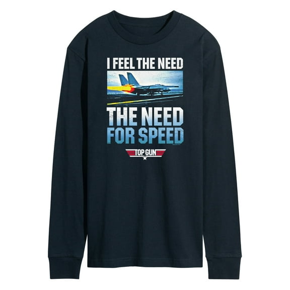 Top Gun - I Feel The Need - Men's Long Sleeve Graphic T-Shirt