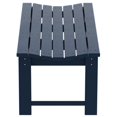 thumbnail image 4 of Ellendale Banc Adirondack Sans Dossier en Poly Plastique Bleu Marine, 4 of 6