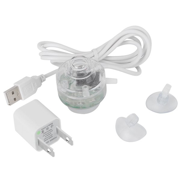 Luz de acuario, mini luz LED sumergible de colores para acuario, luz de burbuja, luz sumergible para pecera construida para el futuro