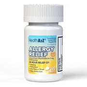 HealthA2Z® Allergy Relief | Levocetirizine Dihydrochloride 5mg | 120 Tablets | 24 Hours | Antihistamine