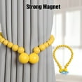 thumbnail image 4 of CQCYD under $5 Magnetic Curtain Tiebacks, Curtain Tie Backs for Curtains , Wood Bead Curtain Tiebacks, Curtain Holders for Boho Bedroom Decor, Baby Nursery Decor, Farmhouse Decor, 4 of 6