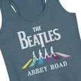thumbnail image 3 of The Beatles - Abbey Road in Colors - Women's Racerback Tank, 3 of 6