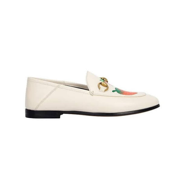 Gucci Gucci Strawberry Print Horsebit Loafers Walmart Com Walmart Com