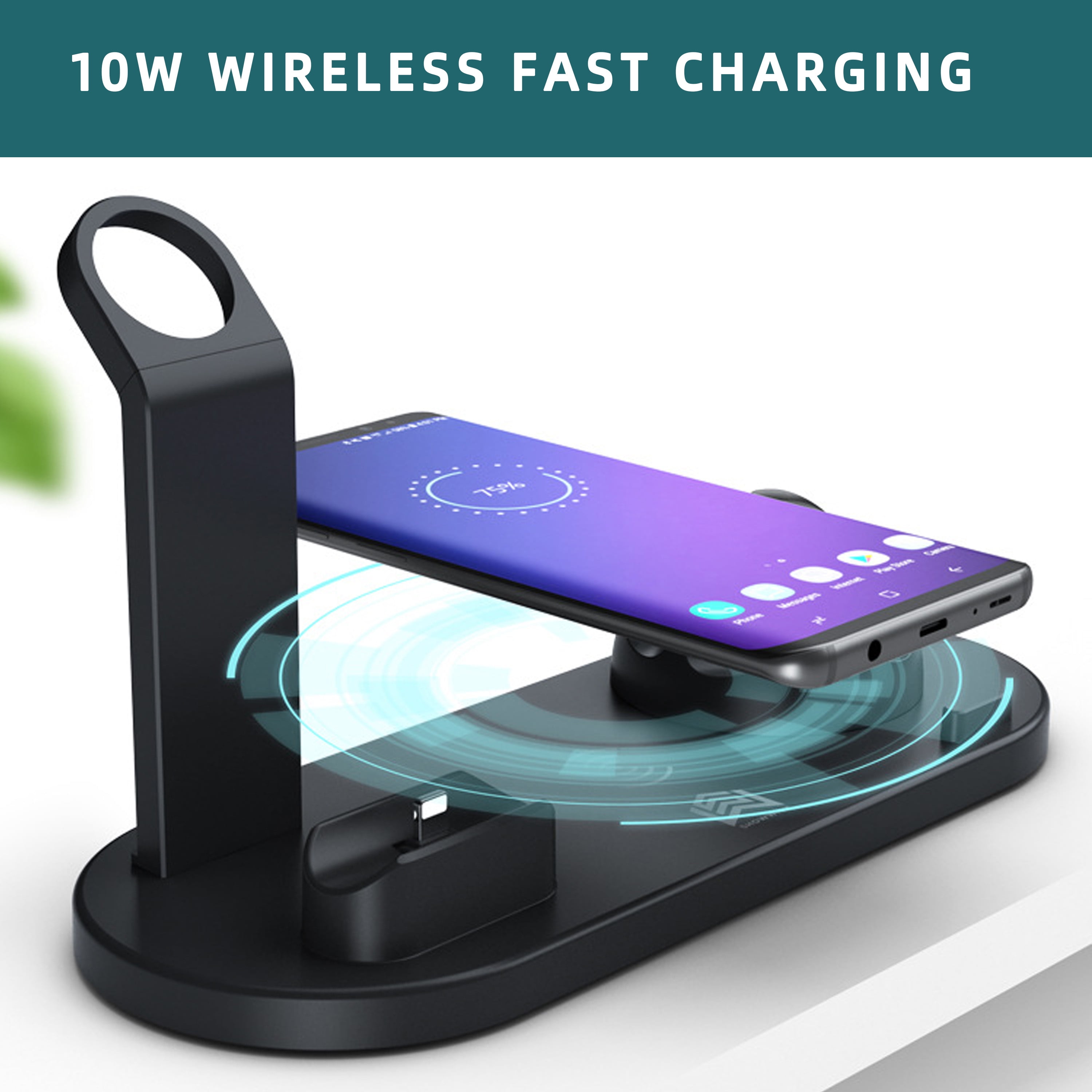 6-in-1 Multi Wireless Charging Dock for Multiple Devices