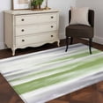 thumbnail image 4 of Sage Green Grey Ombre Area Rugs 4x6 for Living Room, Abstract Art Oil Painting Modern Non Slip Washable Rug Runner, Low Pile Indoor Floor Carpet Mat Bathroom Rugs for Bedroom, Kids Room, 4 of 9