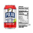 thumbnail image 4 of Polar Premium Seltzer Sparkling Water Cranberry Lime 12 fl oz 24 Pack by LMHF, 4 of 4