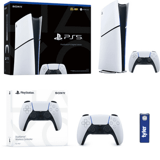 Sony Playstation 5 Disc Version with Extra DualSense Wireless