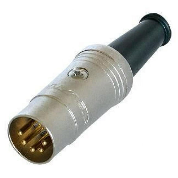 REAN - 5 Pin DIN Plug, Gold