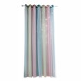 thumbnail image 1 of Graflsoa Gradient Sheer Star Cutout Curtain in Pink - Various Sizes Available (134x240 cm), 1 of 1