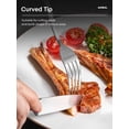 thumbnail image 4 of Aiheal Stainless Steel Steak Knives Set of 12, Never Needs Sharpening Steak Knife Set, Sharp Knives, 4 of 8