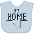 thumbnail image 3 of Inktastic It's Home- State of Nevada Outline Distressed Text Boys or Girls Baby Bib, 3 of 4