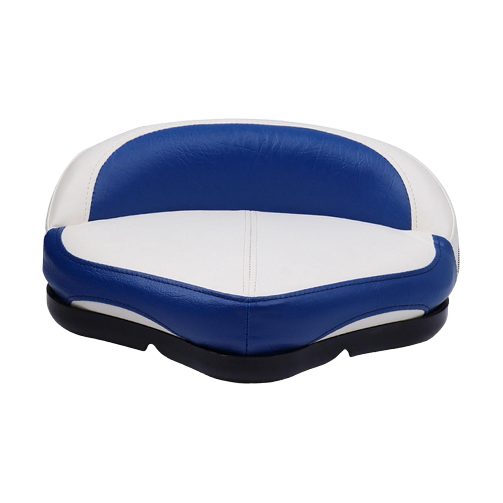 QccHieUs Boat Seat Easy Installation Accessories Replacement Pad Versatile Speedboat Seat Blue White