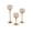 GD4, variant on Casaio Mini Candlestick Holders Mini European Crystal Candlestick Holders - Elegant Tealight Candelabras, Tall Votive Candlesticks for Dining Table Centerpiece, Wedding Candle Decor