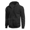 thumbnail image 2 of FashionOutfit Men's Basic Sweatshirt Hooded Zipup Jackets, 2 of 4