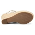 thumbnail image 5 of Michael Michael Kors Womens Damita Fabric Open Toe Casual Platform Sandals, 5 of 5
