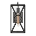 thumbnail image 2 of 18370BK Hinkley Lighting Brixton - 1 Light Small Outdoor Wall Mount Lantern made with Coastal Elements for Coastal Environments-Black Finish, 2 of 13