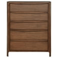 thumbnail image 3 of Maderia 5-drawer Chest of Drawers Walnut, 3 of 12