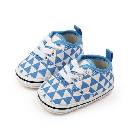 

Qazqa Toddler Shoes Soft Sole Plaid Lace Up Casual Shoes Princess Shoes Toddler Shoes