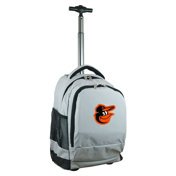 Gray Baltimore Orioles 19'' Premium Wheeled Backpack